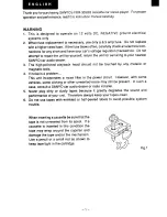 Preview for 2 page of Sanyo FXR-303GB Operating Instructions Manual