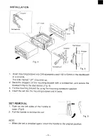 Preview for 7 page of Sanyo FXR-303GB Operating Instructions Manual