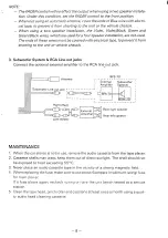 Preview for 9 page of Sanyo FXR-61GB Operating Instructions Manual