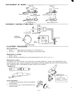 Предварительный просмотр 6 страницы Sanyo GCD 1500 (AU) Service Manual