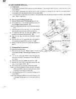 Предварительный просмотр 7 страницы Sanyo GCD 1500 (AU) Service Manual