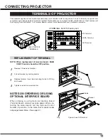 Preview for 11 page of Sanyo HD150 - PLV - LCD Projector Owner'S Manual