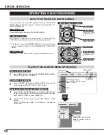 Preview for 20 page of Sanyo HD150 - PLV - LCD Projector Owner'S Manual