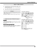 Preview for 27 page of Sanyo HD150 - PLV - LCD Projector Owner'S Manual