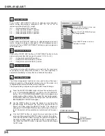 Preview for 34 page of Sanyo HD150 - PLV - LCD Projector Owner'S Manual