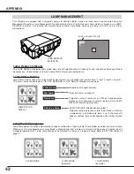 Preview for 42 page of Sanyo HD150 - PLV - LCD Projector Owner'S Manual