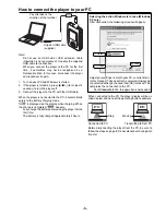 Preview for 5 page of Sanyo HDP-M3000 Instruction Manual