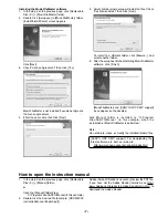 Preview for 7 page of Sanyo HDP-M3000 Instruction Manual