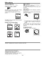 Preview for 13 page of Sanyo HDP-M3000 Instruction Manual