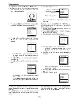 Preview for 15 page of Sanyo HDP-M3000 Instruction Manual
