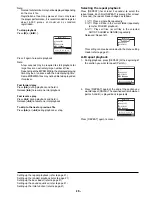 Preview for 16 page of Sanyo HDP-M3000 Instruction Manual