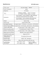 Preview for 2 page of Sanyo HEC-A2000 Service Manual