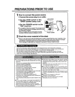 Preview for 9 page of Sanyo HEC-A2500K Instruction Manual