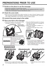 Preview for 8 page of Sanyo HER-FA500W Instruction Manual