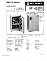 Preview for 1 page of Sanyo HF 1455W Service Manual