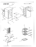 Предварительный просмотр 4 страницы Sanyo HF-502 Service Parts List