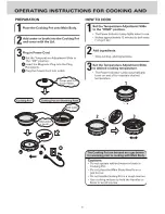 Preview for 6 page of Sanyo HPS-MC3 - Versatile Cooker For Grilling Griddling Steaming Instruction Manual