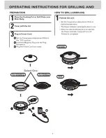 Preview for 8 page of Sanyo HPS-MC3 - Versatile Cooker For Grilling Griddling Steaming Instruction Manual