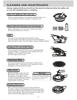 Preview for 10 page of Sanyo HPS-MC3 - Versatile Cooker For Grilling Griddling Steaming Instruction Manual