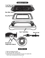 Preview for 4 page of Sanyo HPS-SG3 - Indoor Barbecue Grill Instruction Manual