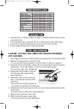 Preview for 6 page of Sanyo HPS-SG4 - Indoor Barbecue Grill Instruction Manual