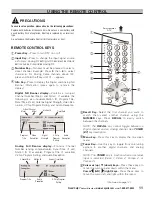 Предварительный просмотр 11 страницы Sanyo HT27745 Owner'S Manual