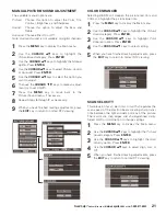 Предварительный просмотр 21 страницы Sanyo HT27745 Owner'S Manual