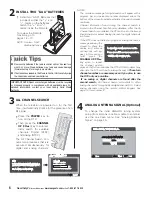 Предварительный просмотр 6 страницы Sanyo HT30746 Owner'S Manual