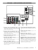 Предварительный просмотр 7 страницы Sanyo HT30746 Owner'S Manual