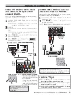 Предварительный просмотр 11 страницы Sanyo HT30746 Owner'S Manual