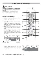 Предварительный просмотр 12 страницы Sanyo HT30746 Owner'S Manual