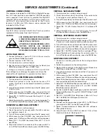 Предварительный просмотр 10 страницы Sanyo HT30746 Service Manual