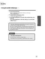 Предварительный просмотр 27 страницы Sanyo HV-DX350A Instruction Manual