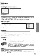 Предварительный просмотр 35 страницы Sanyo HV-DX350A Instruction Manual