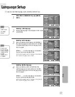 Предварительный просмотр 51 страницы Sanyo HV-DX350A Instruction Manual