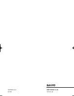 Предварительный просмотр 66 страницы Sanyo HV-DX350A Instruction Manual