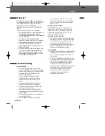 Preview for 10 page of Sanyo HVR-DX700 Instruction Manual