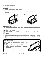 Предварительный просмотр 6 страницы Sanyo ICR-1000 Instruction Manual