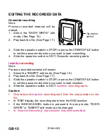 Preview for 16 page of Sanyo ICR-1000 Instruction Manual