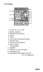 Preview for 7 page of Sanyo ICR-A181M Instruction Manual