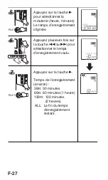 Предварительный просмотр 134 страницы Sanyo ICR-A181M Instruction Manual