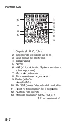 Preview for 167 page of Sanyo ICR-A181M Instruction Manual