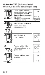 Preview for 177 page of Sanyo ICR-A181M Instruction Manual