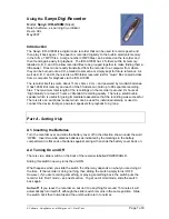 Sanyo ICR-A190M Manual preview