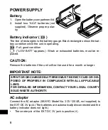 Предварительный просмотр 6 страницы Sanyo ICR-B150 Instruction Manual