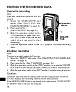 Предварительный просмотр 16 страницы Sanyo ICR-B150 Instruction Manual