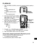 Предварительный просмотр 17 страницы Sanyo ICR-B150 Instruction Manual