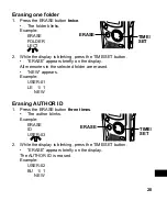 Предварительный просмотр 21 страницы Sanyo ICR-B150 Instruction Manual