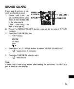 Предварительный просмотр 25 страницы Sanyo ICR-B150 Instruction Manual