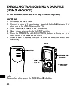 Предварительный просмотр 32 страницы Sanyo ICR-B150 Instruction Manual